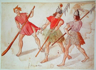 Indiens Péruviens, 1572 - French School